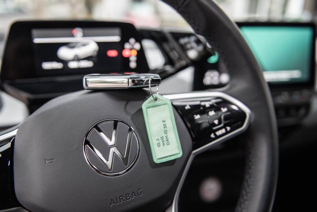 VW ID.3 Fahrzeugschlüssel E-Mobilität
